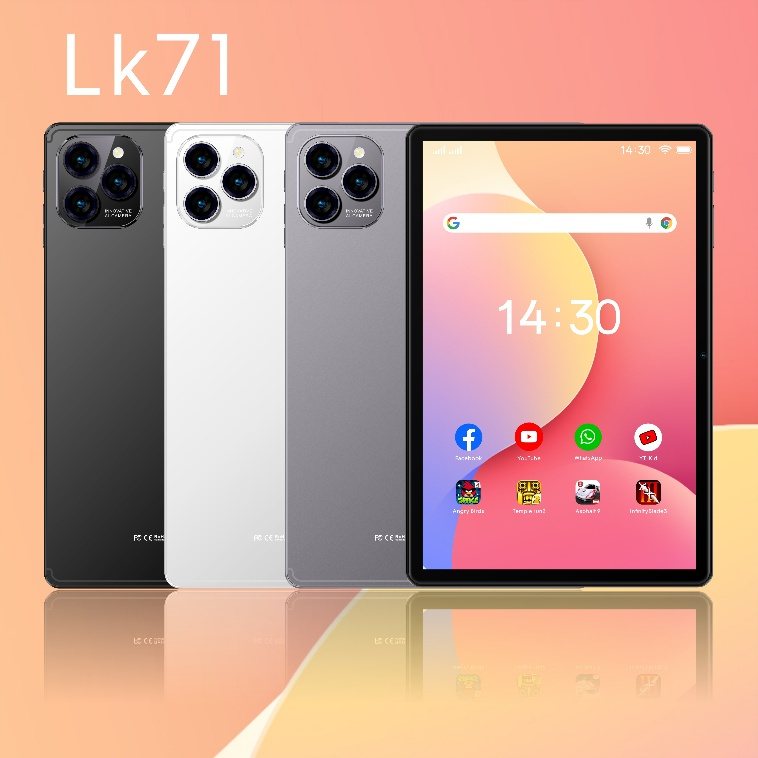 Планшет TAB71 10.1" Android, с клавиатурой и чехлом